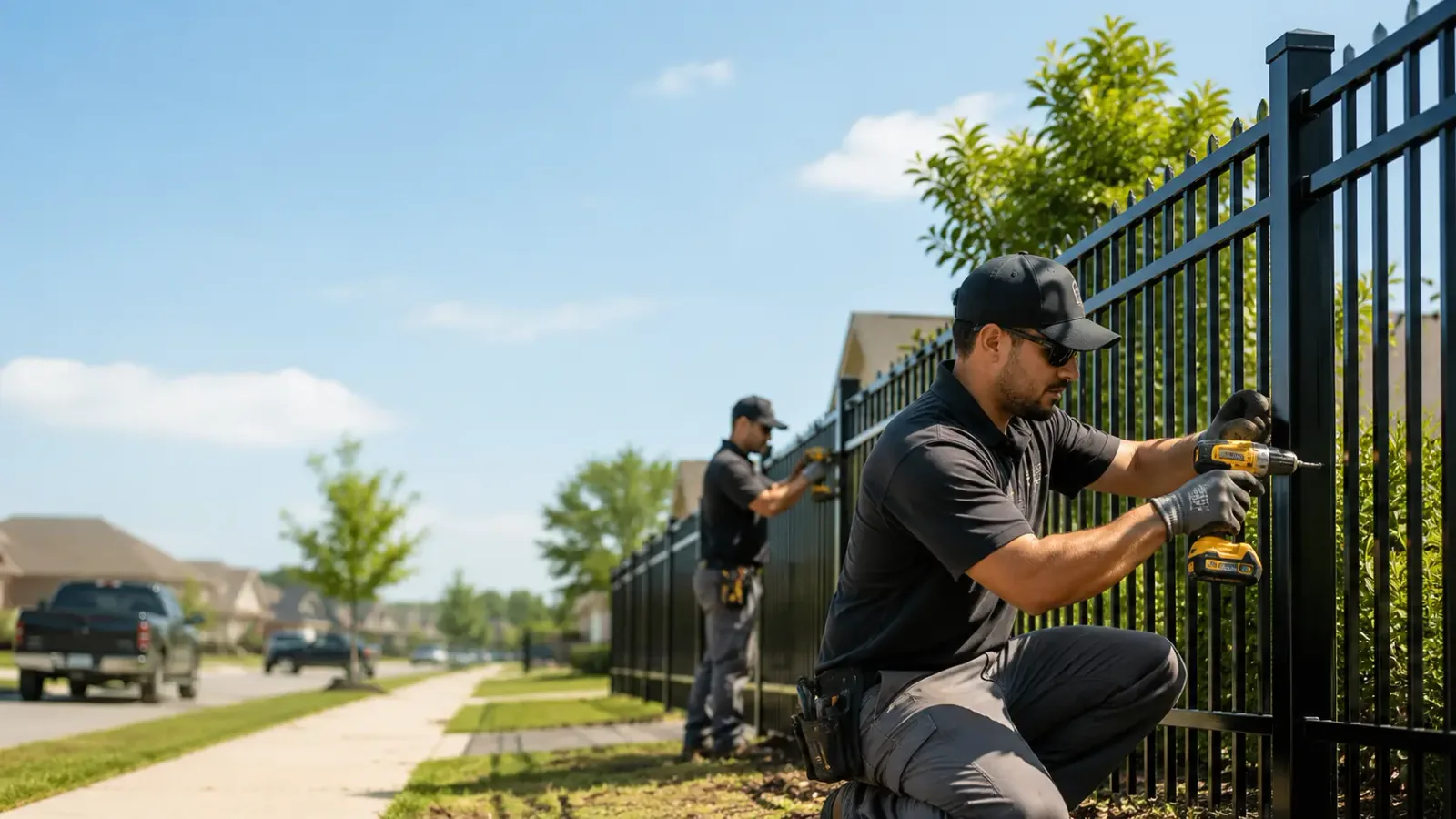 Metal Fence Installation in Egypt, TX